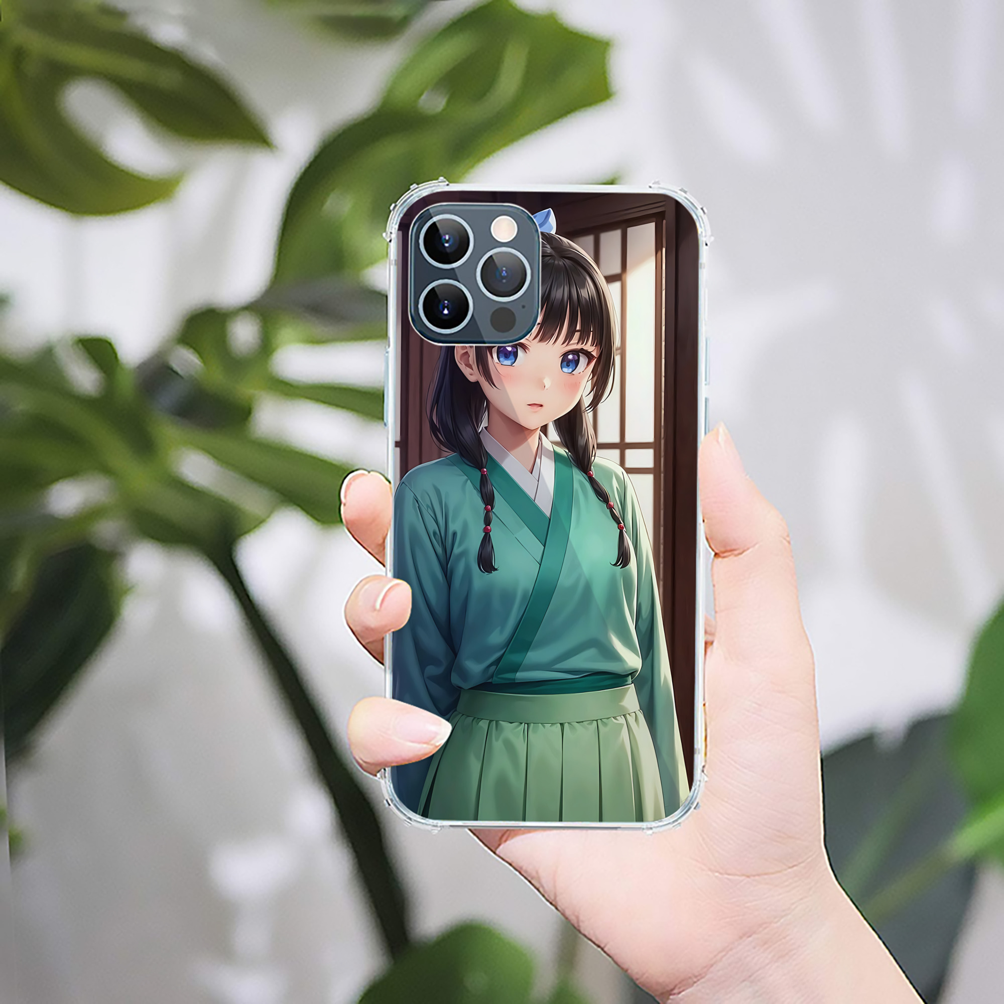 （画像用） 薬屋のひとりごと The Apothecary Diaries 【iPhone 12シリーズ対応】透明スマホケース（クリアソフトケース）